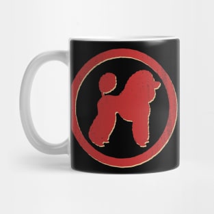 Poodle Dog Retro Vintage Mug